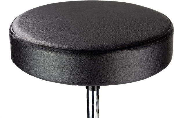 RockJam DP-001 Adjustable Drum Stool Drum Throne with Padded Seat