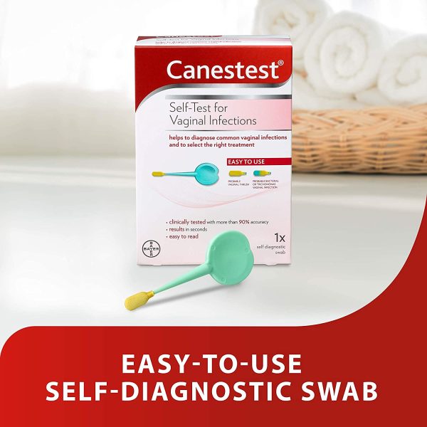 Canestest Self Test for Vaginal Infections | Helps Diagnose Common Vaginal Infections Including Thrush & Bacterial Vaginosis | Clinically Tested with 90% Accuracy - 1 Swab - Image 5