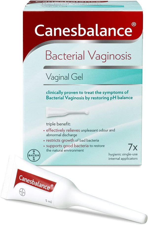 Canesbalance Bacterial Vaginosis Vaginal Singleuse Gel, Pack of 7