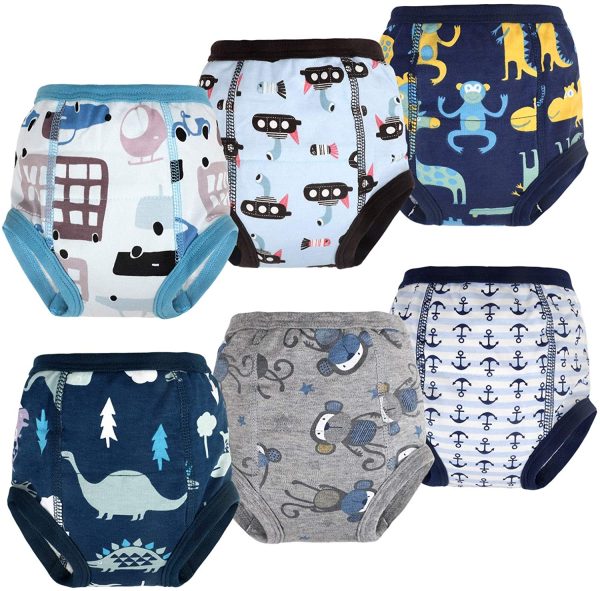 FLYISH DIRECT Baby Potty Training Pant Toddler Training Underwear for Baby Girl and Boy 2T-6T - Image 2