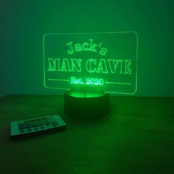 Personalised LED Sign | Custom Sign | LED Light | Man Cave - Image 4