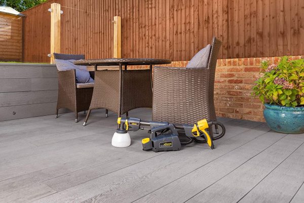 Fence & Decking Paint Sprayer for fences, sheds, decking or garden furniture, covers 5 m2 in 9 min, 1400 ml capacity, 460 W, 1.8 m hose - Image 5