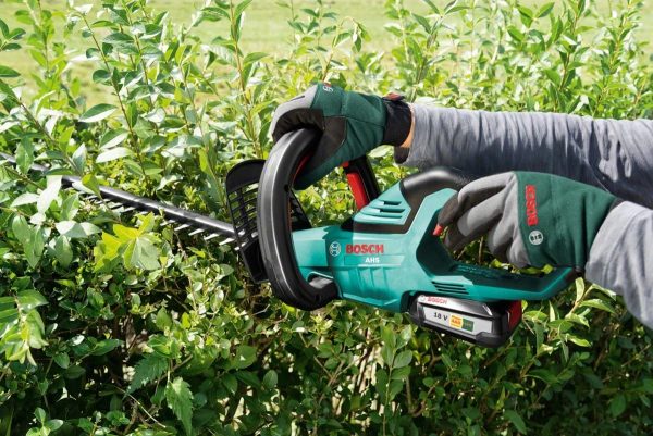 Cordless Hedge Trimmer AHS 50?C20 LI (1 battery, 18 volt system, stroke length: 20 mm, in carton packaging)