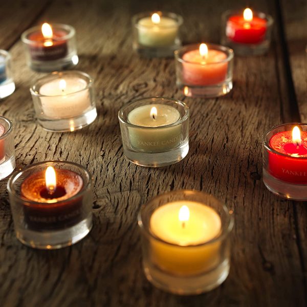 Tea Light Scented Candles | Baby Powder | 12 Count - Image 2