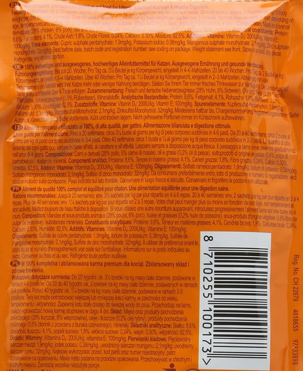 IAMS Delights Wet Food for Kittens 1-12 Months with Chicken in Gravy, 12 x 85 g & Delights Wet Food Land and Sea Collection with Meat and Fish in Gravy, 12 x 85g - Image 5