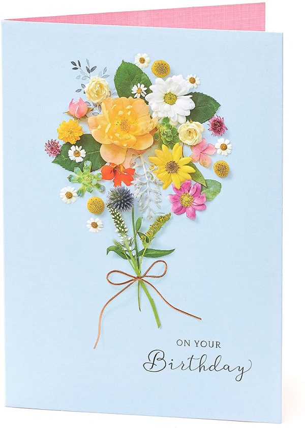 Birthday Card for Her - Female Birthday Card - Pretty Floral Design, 601354 - Image 2