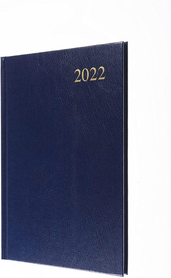 Essential A5 Week to View 2022 Diary - Blue - Image 9