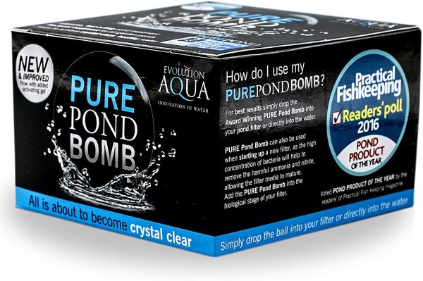 Evolution Aqua Pure Pond Bomb - for Crystal Clear Healthy Water, Treats up to 20,000 litres - Image 8