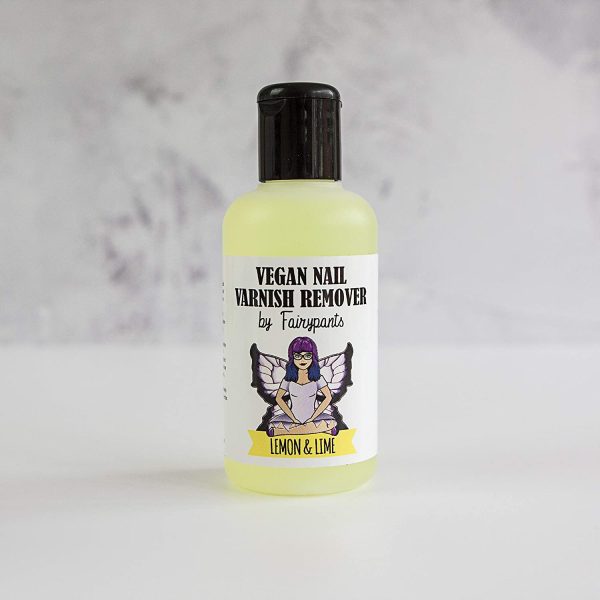 Lemon and Lime Scented Nail Varnish Remover Vegan and Cruelty Free 110ml - Image 3