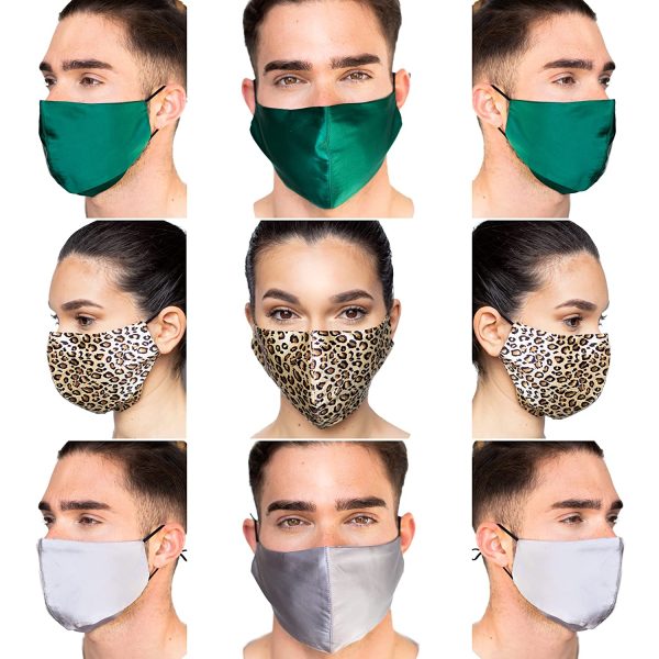 HABAC STUDIO - 100% Silk Face Mask, Face Masks Washable UK, Reusable Face Mask, Mens Face Mask, Mulberry Silk Mask, Masks for Women, Face Covering, Face Masks, Nose Wire, Choice of 15 Colours. - Image 8