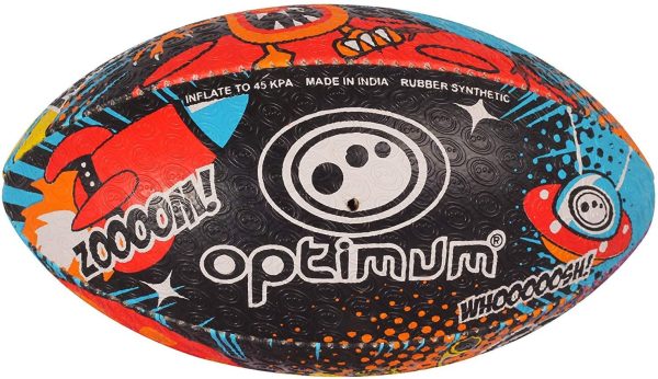 Optimum Cartoon Character Rugby Ball, Shark, Twister, Stinger, Monkey, Cow - Image 4