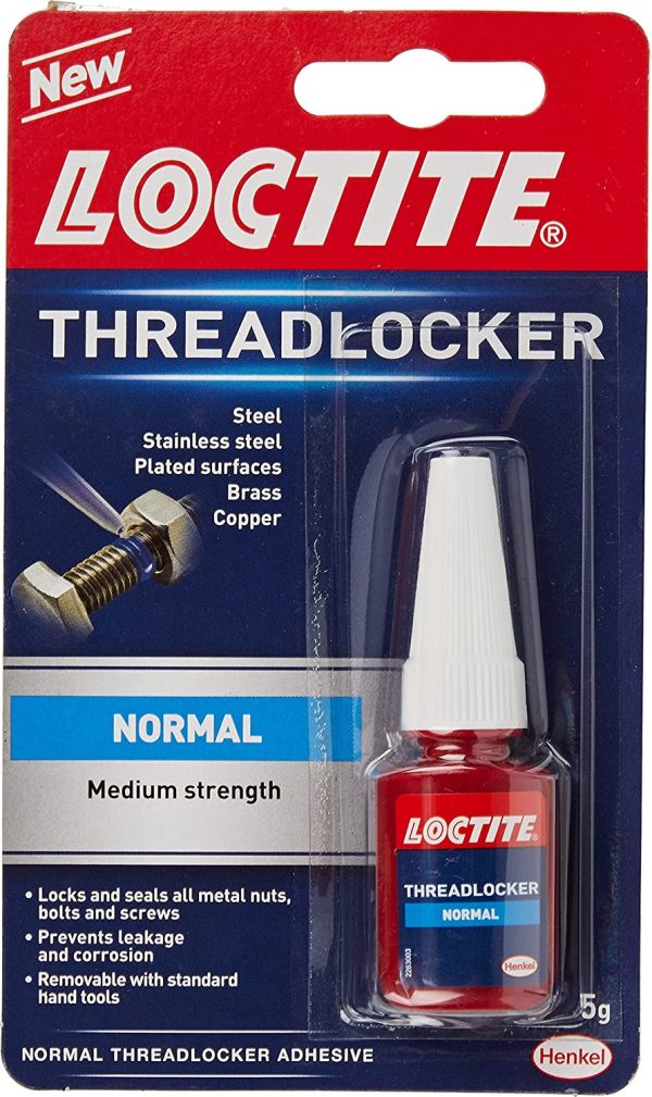 Loctite 2259681 Lock ??n?? Seal Fast Thread Lock & Sealant-5g / Easy to use/Maintains clamp Pressure loosening/Prevents Corrosion / 100% Effective, Transparent