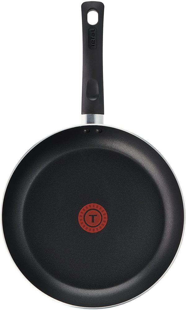 Taste 20 cm/ 28 cm Twin Pack Frying Pan Set, Non Stick -Black & Circulon - Momentum - Slotted Turner - Heat Resistant - Comfort Handle - Nylon - Plastic Utensil - Black - Image 3