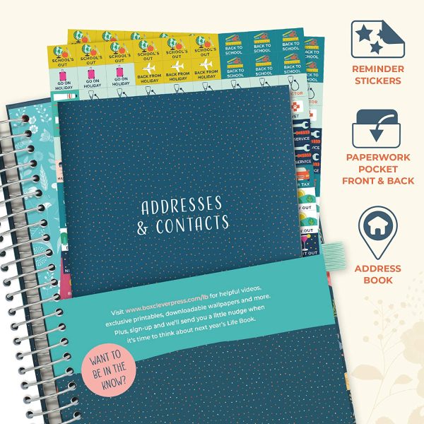 Life Book 2022 Diary. A5 Diary 2022 Week to View Runs Now Until Dec'22. Life Planner 2022 with Shopping Lists & to-Do Lists. Feature Packed 2022 Diaries for Managing Busy Schedules. - Image 8