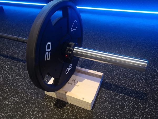 Deadlift weightlifting deficit blocks box pad strength platform - Image 3