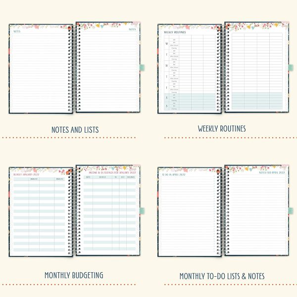 Life Book 2022 Diary. A5 Diary 2022 Week to View Runs Now Until Dec'22. Life Planner 2022 with Shopping Lists & to-Do Lists. Feature Packed 2022 Diaries for Managing Busy Schedules. - Image 6