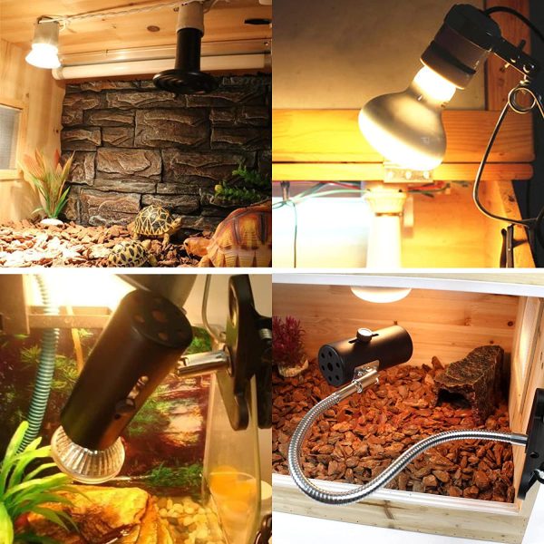 Basking Spot Lamp - 25W Tortoise Heat Lamp Daylight Basking Bulb Light for Reptiles Tortoise Vivarium Bearded Dragon Lizard 2 Pack - Image 5