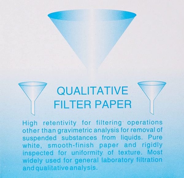 LABORATORY GENERAL PURPOSE FILTER PAPER 110MM