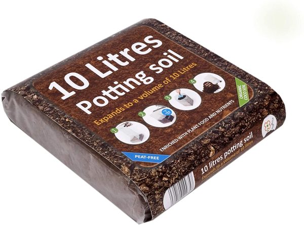 Organic All Purpose Potting Compost Enriched with Nutrients - Expands to 10Ltrs - Image 2