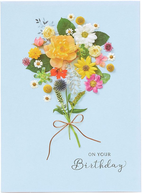 Birthday Card for Her - Female Birthday Card - Pretty Floral Design, 601354