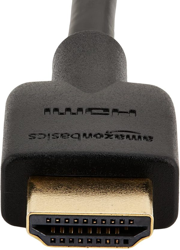 Amazon Basics High-Speed, Ultra HD HDMI 2.0 Cable, Supports 3D Formats and with Audio Return Channel, 1.8 m