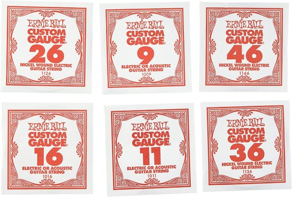 Ernie Ball Hybrid Slinky Nickel Wound Electric Guitar Strings 3 Pack - 9-46 Gauge - Image 2