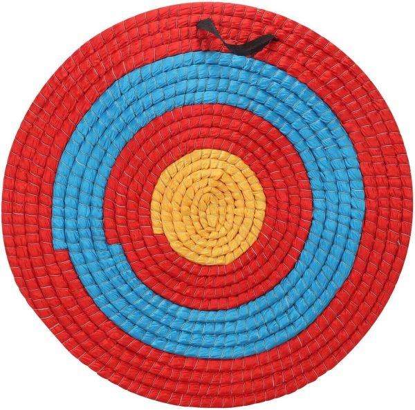 Bshop 21.6in Solid Straw Archery Target Outdoor Sports Archery Shooting Bow Straw Arrow Target Single Layer - Image 4