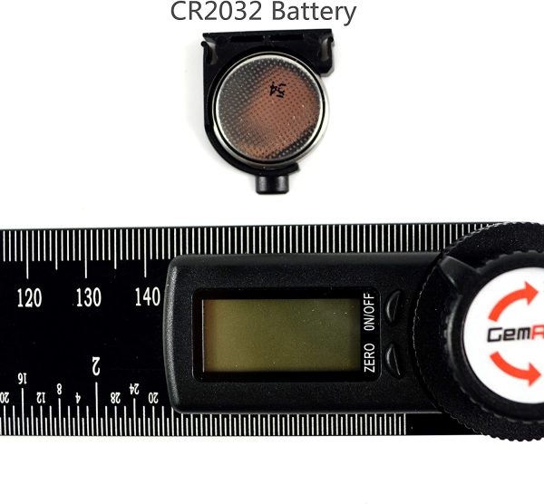 Digital Angle Finder Protractor (Model 82305-Aluminum, 200mm) - Image 2