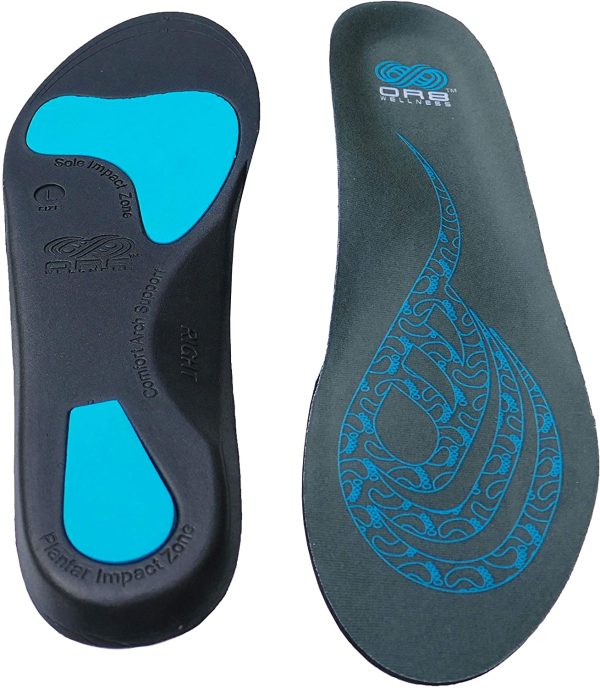 Plantar Fasciitis Orthotic Insoles Arch Support Shoe Boot Inserts Women Men Insole Flat Feet Insert ORTHO ACTIVE Series