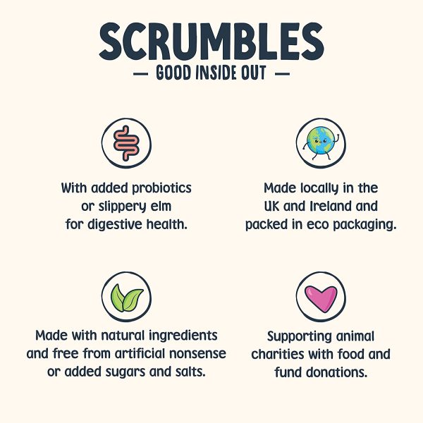 Scrumbles Nibbles, 100% Natural, Calming  Treats, Grain Free Turkey Training Treats, 100g pouch - Image 3