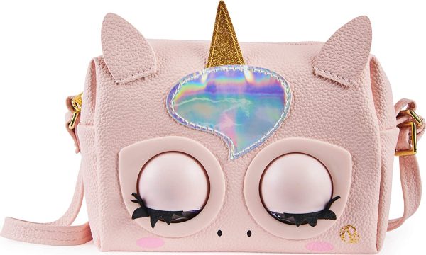 Purse Pets Glamicorn Unicorn Interactive Purse Pet with Over 25 Sounds and Reactions, Kids Toys for Girls Ages 5 and up