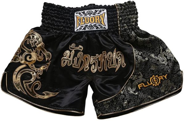 FLUORY Muay Thai Fight Shorts,MMA Shorts Clothing Training Cage Fighting Grappling Martial Arts Kickboxing Shorts Clothing - Image 4