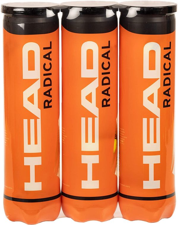 HEAD Radical Tennis Balls, Triple Pack (12 Balls) - Image 5