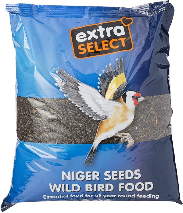 Extra Select Niger Seed Wild Bird Food, 2 kg - Image 2