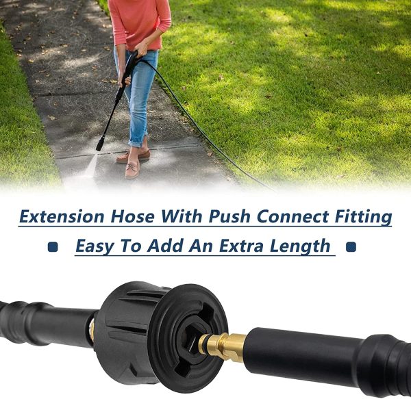 K?rcher High Pressure Hose Extension 10M (for Quick Connect models) For Karcher K2 K3 K4 K5 K6 K7 - Image 4