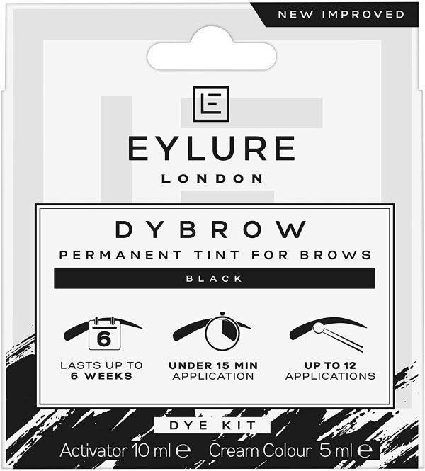 Eylure DYBROW Eyebrow Dye Kit - Black (Packaging may vary) - Image 3