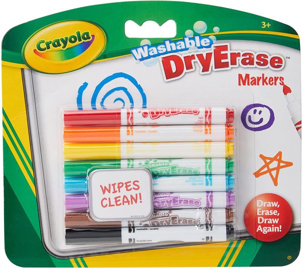 CRAYOLA Dry Erase Washable Dry Erase Markers - Image 4