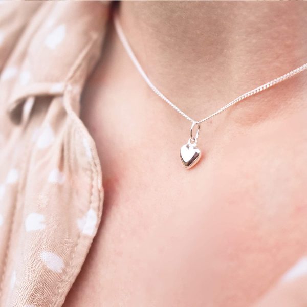 Friendship necklace best friend | sterling silver jewellery heart charm and chain | sentimental inspirational gift for cheer up for women | presents birthday or christmas uk | her girls woman - Image 9