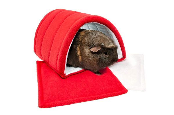 Guinea Pig and small animal fleece tunnel with two WATERPROOF pads made by ATALAS - Image 4