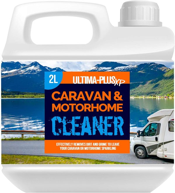 ULTIMA-PLUS XP Caravan and Motorhome Cleaner - Removes Algae, Black Streaks, Dirt, Grime and More - Easy to use Formula (2 Litres) - Image 4