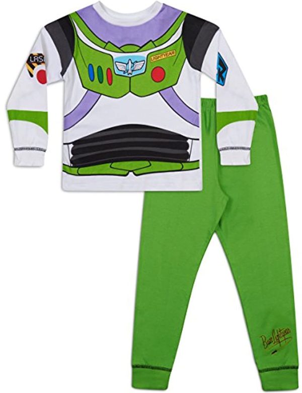 Disney Boys Toy Story Buzz LightYear Or Woody Dressing Up Pyjamas 18-24m 2-3y 3-4y 4-5y 5-6y