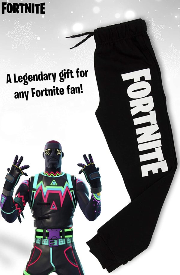 Fortnite Boys Tracksuit Bottoms, Joggers for Kids, Official Merchandise - Image 2