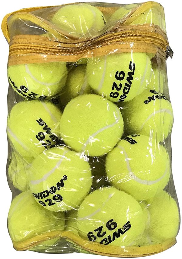 HOS SPORTS 24 Tennis Balls Super Bounce Balls With Bag (100% Better Bounce Than Normal Balls)