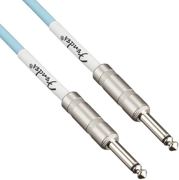 Fender 990510003 Original Series Instrument Cable - 10 ft ?C STR/STR ?C Daphne Blue - Image 2