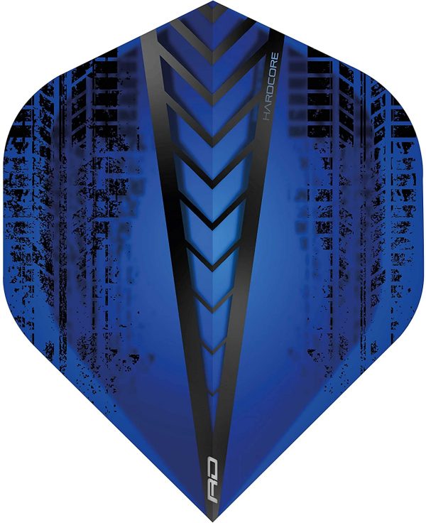 RED DRAGON Hardcore Radical Extra Thick Standard Dart Flights - 4 sets Per Pack (12 Dart Flights in total) - Image 3