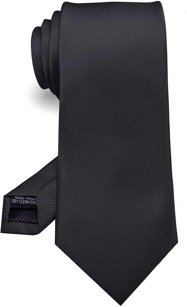 JEMYGINS 3.15" Solid Color Tie Formal Necktie for Men (8cm) - Image 4