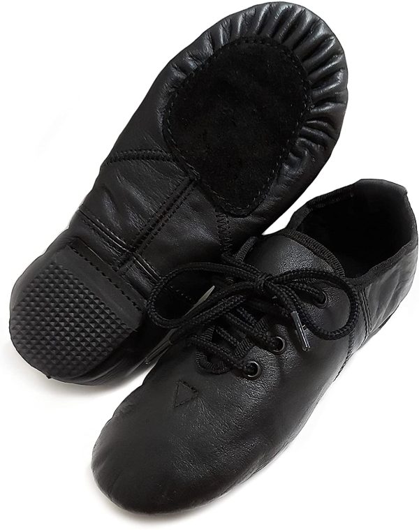 Jazz Shoes Jazz Dance Shoes Split Sole Leather Jazz Modern Stage Dance Shoes - Image 7