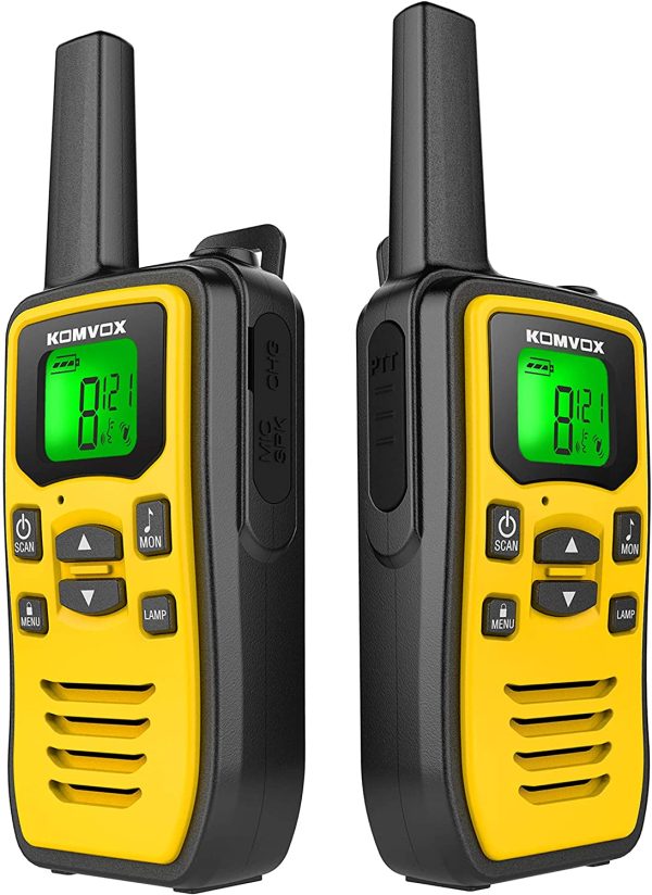 Professional Walkie Talkies for Adults, Rechargeable PMR Two Way Radios, 2 Way Radios Walky Talky Survival Gear and Equipment - Image 3