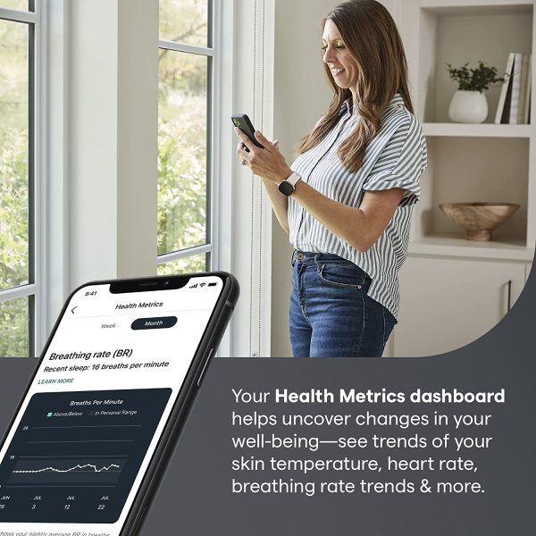 Fitbit Sense Advanced Smartwatch with Tools for Heart Health, Stress Management & Skin Temperature Trends - Image 3