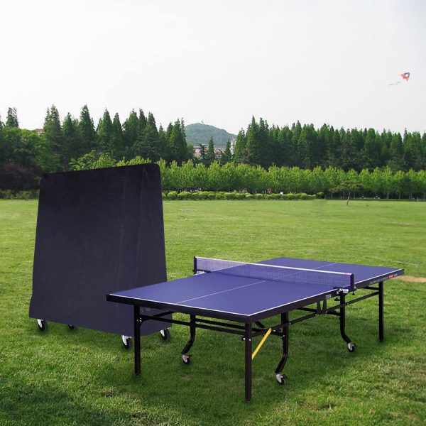 Gurkkst Premium Table Tennis Cover Waterproof Ping Pong Table Cover for Outdoor and Indoor  (185??70??165cm)